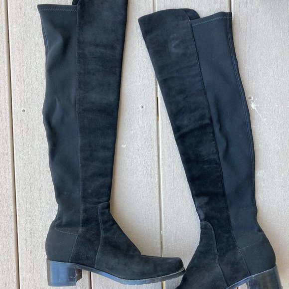 Stuart Weitzman The Reserve Boots Suede Women 5.5